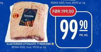 Rema 1000 Rema 1000 ribbe tilbud