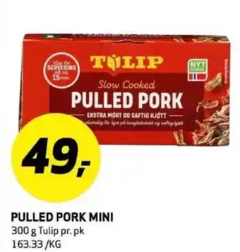 Bunnpris Tulip pulled pork tilbud