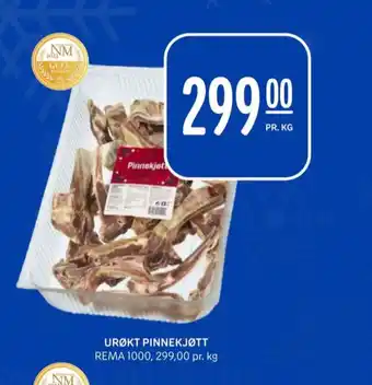 Rema 1000 Rema 1000 pinnekjøtt tilbud