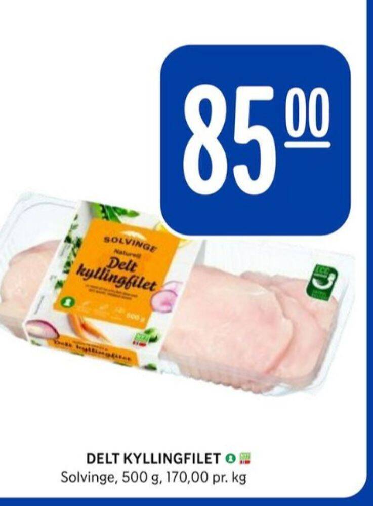Rema 1000 Solvinge kyllingfilet tilbud