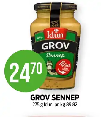 Kiwi Idun grov sennep tilbud