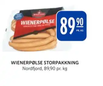 Rema 1000 Nordfjord wienerpølser tilbud