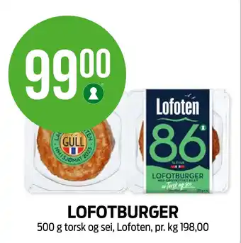 Kiwi Lofotburger tilbud