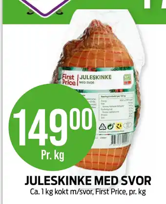 Kiwi Juleskinke med svor tilbud