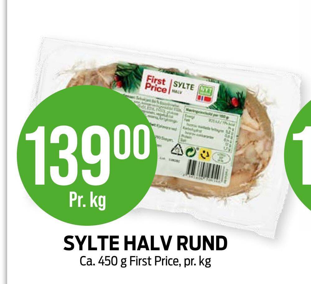 Kiwi Sylte halv rund tilbud