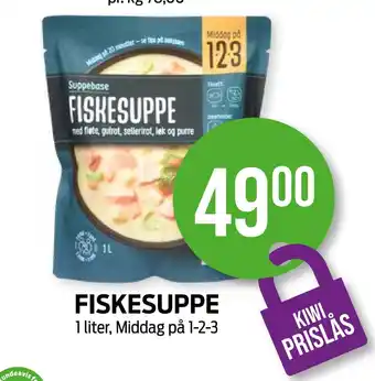 Kiwi Fiskesuppe tilbud