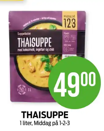Kiwi Thaisuppe tilbud