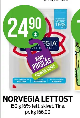 Kiwi Norvegia lettost tilbud