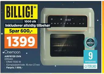 POWER Airfryer ovn tilbud