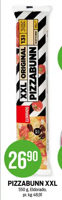 Kiwi Pizzabunn xxl tilbud