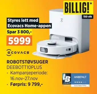 POWER Robotstøvsuger tilbud