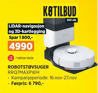 POWER Robotstøvsuger tilbud