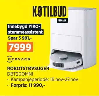 POWER Robotstøvsuger tilbud