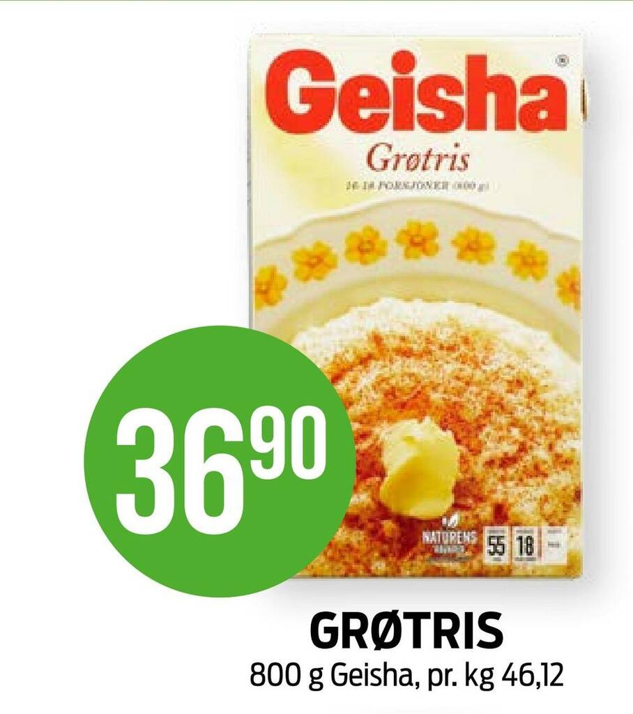 Kiwi Grøtris tilbud