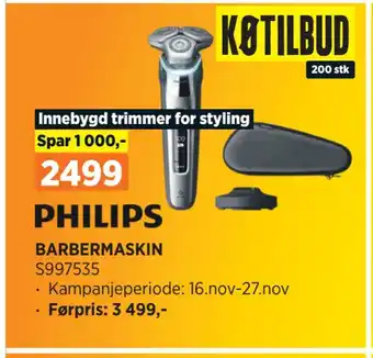 POWER Barbermaskin tilbud