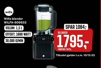 Skousen Wilfa blender wilfa-609933 tilbud