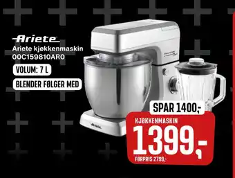 Skousen Ariete kjøkkenmaskin 00c159810ar0 tilbud