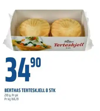 Coop Obs BERTHAS TERTESKJELL 8 STK tilbud