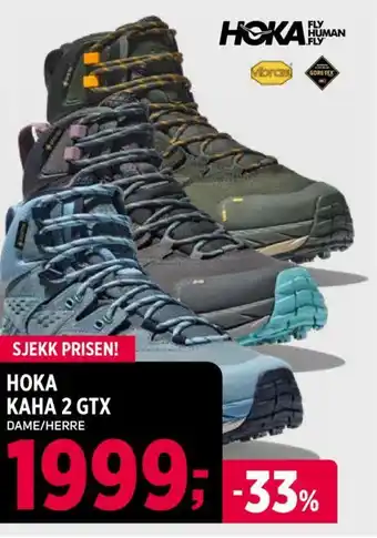 Sport 1 HOKA KAHA 2 GTX DAME/HERRE tilbud