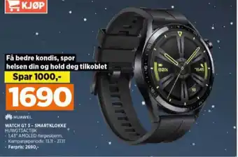 POWER Huawei smartwatch tilbud