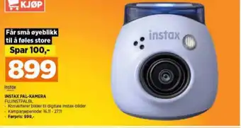 POWER Instax digitalkamera tilbud
