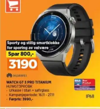 POWER Huawei smartwatch tilbud