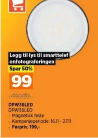 POWER Dacota mobiltelefon tilbehør tilbud
