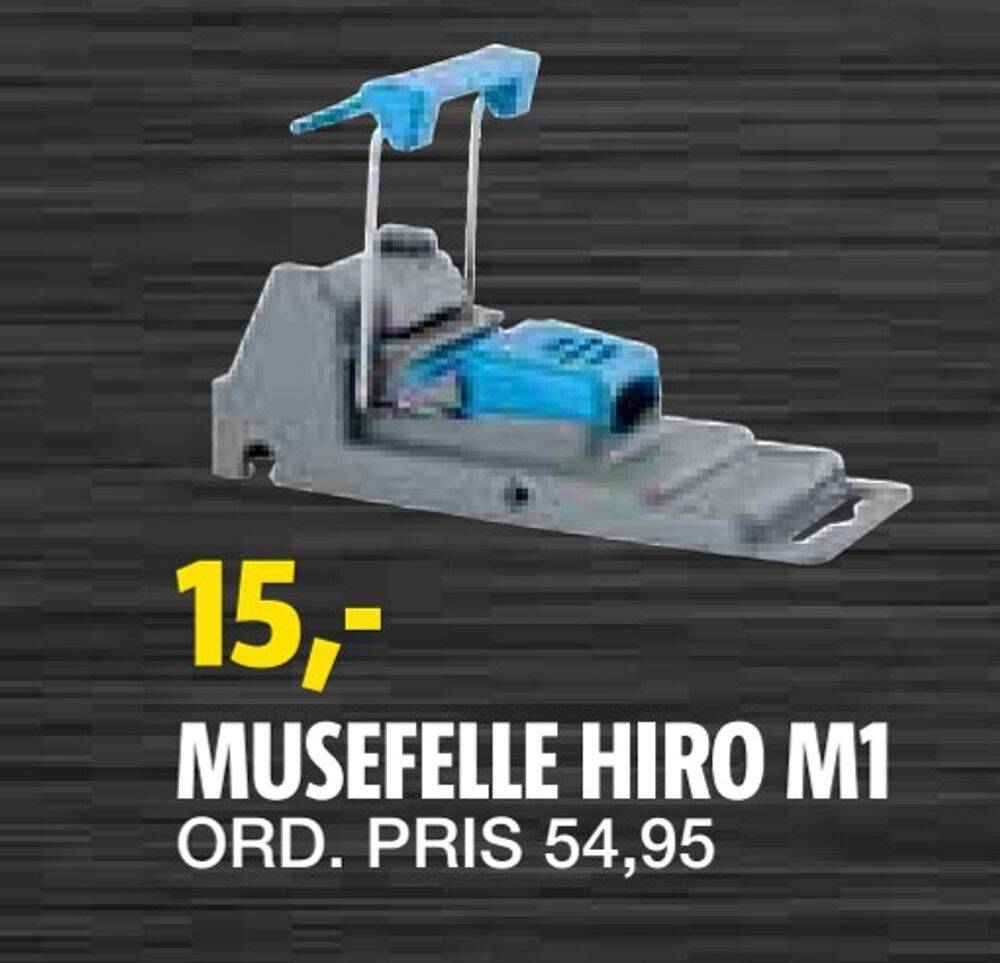 Bauhaus Musefelle hiro m1 tilbud