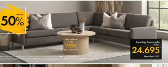 Fagmøbler Sone høy hjørnesofa tilbud