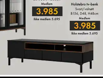 Fagmøbler Holstebro tv-benk tilbud