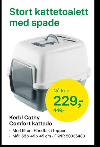 Felleskjøpet Kerbl cathy comfort kattedo tilbud