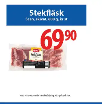 MaxiMat Charlottenberg Stekfläsk Scan tilbud