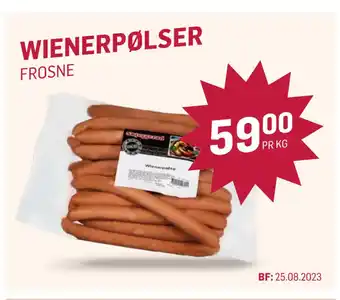 Holdbart Wienerpølser tilbud