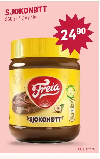 Holdbart Sjokonøtt tilbud