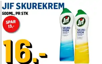 Price Lagerbutikk JIF SKUREKREM tilbud
