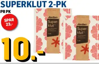 Price Lagerbutikk SUPERKLUT 2-PK tilbud