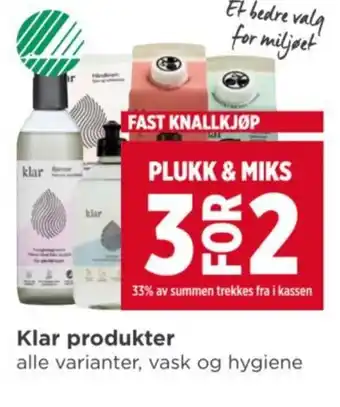 Meny Klar produkter tilbud