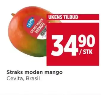 Meny Straks moden mango tilbud