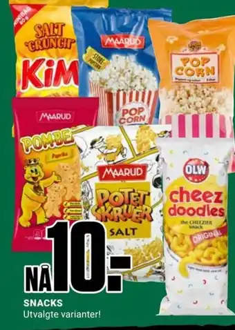 Europris SNACKS tilbud