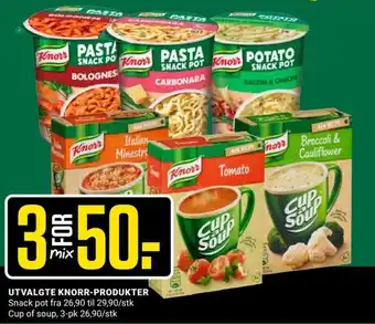 Europris UTVALGTE KNORR-PRODUKTER tilbud