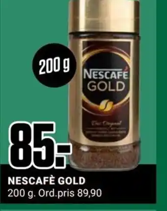 Europris NESCAFÈ GOLD 200 g. tilbud