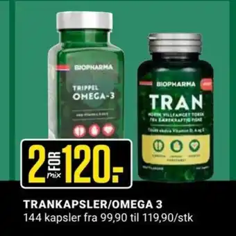 TRANKAPSLER/OMEGA 3