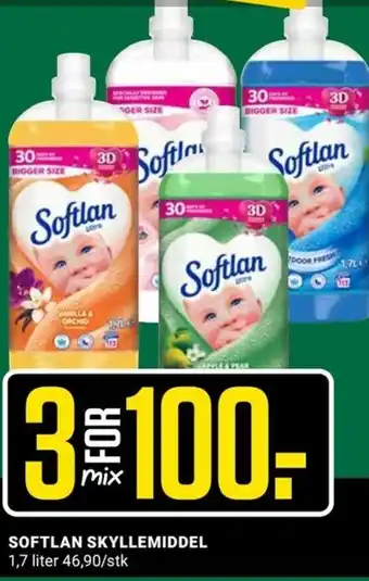Europris SOFTLAN SKYLLEMIDDEL 1,7 liter tilbud