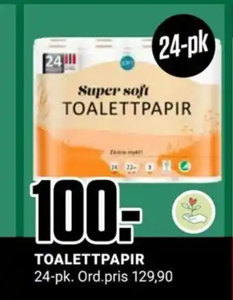 Europris TOALETTPAPIR 24-pk tilbud