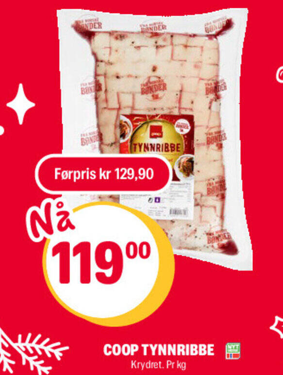 Coop Extra COOP TYNNRIBBE tilbud