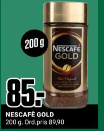 Europris Gull instant kaffe tilbud