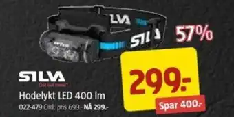 Jula Hodelykt LED 400 Im tilbud