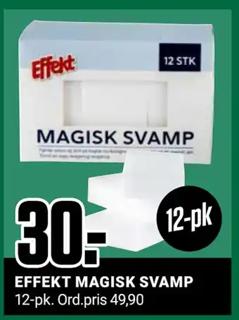 Europris Effekt magisk svamp tilbud