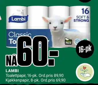 Europris Lambi tilbud