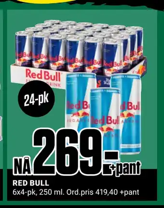 Europris Red bull tilbud